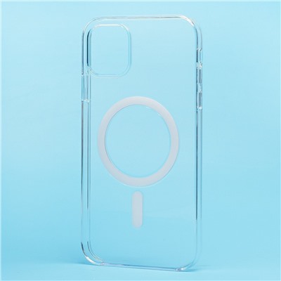 Чехол-накладка - PC Clear Case SafeMag для "Apple iPhone 11" (transparent)