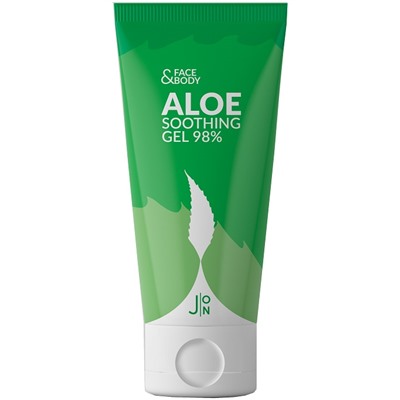 J:ON Гель универсальный АЛОЭ Face & Body Aloe Soothing Gel 98% 200 мл