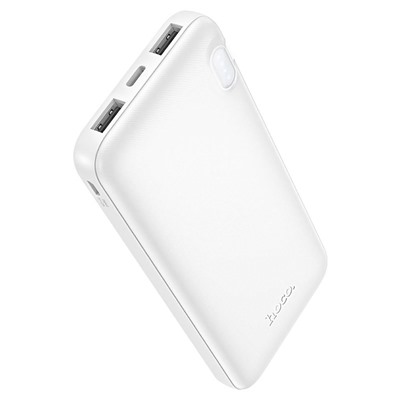 Внешний аккумулятор Hoco J128 10000mAh Type-C/USB*2 (white)