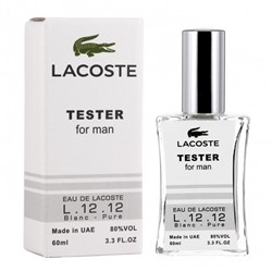 Lacoste Eau De Lacoste L.12.12 Blanc Pure тестер мужской (60 мл)