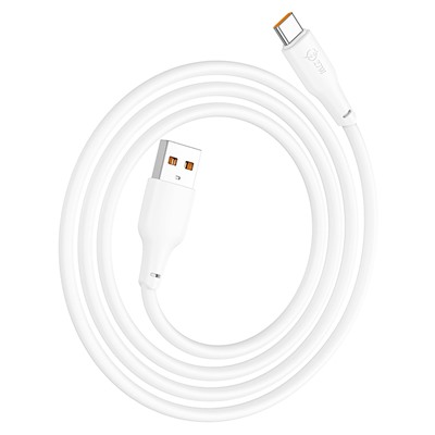 Кабель USB - Type-C Hoco X93 Force 27W 100см 3A  (white)