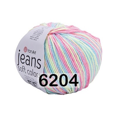 Пряжа YarnArt Jeans Soft Colors