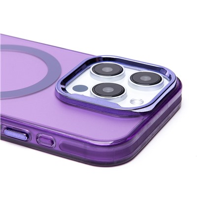 Чехол-накладка - SM025 SafeMag для "Apple iPhone 15 Pro" (violet) (232082)