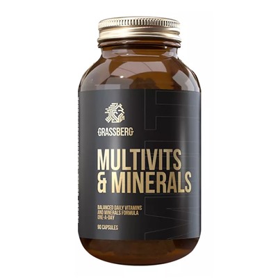 Биологически активная добавка к пище Multivit & Minerals, 60 капсул