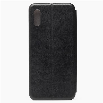 Чехол-книжка - BC002 для "Xiaomi Redmi 9A/Redmi 9i" (black) откр.вбок