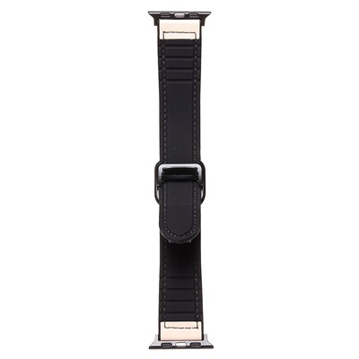 Ремешок - ApW38 Square buckle Apple Watch 38/40/41 mm экокожа (apricot)