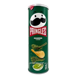 Чипсы со вкусом морской капусты и васаби Pringles, Китай, 110 г Акция