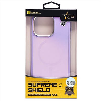 Чехол-накладка - SM023 SafeMag для "Apple iPhone 15 Pro Max" (light violet) (228911)