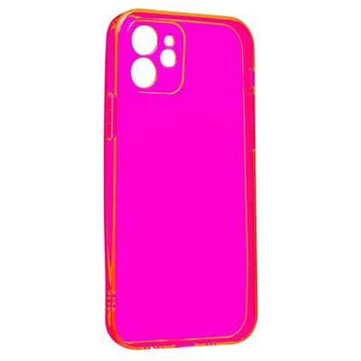 Чехол-накладка - SC344 для "Apple iPhone 12" (transparent/pink) (232058)