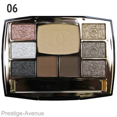 Тени Chanel Travel Makeup Palette с пудрой 33 гр