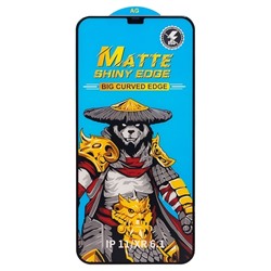 Защитное стекло Full Screen - Matte "Apple iPhone 11/iPhone XR" (black)