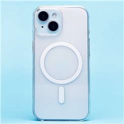 Чехол-накладка - PC Clear Case SafeMag для "Apple iPhone 15" (transparent)