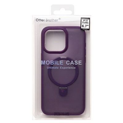 Чехол-накладка - SM088 SafeMag  для "Apple iPhone 15 Pro Max" (violet)