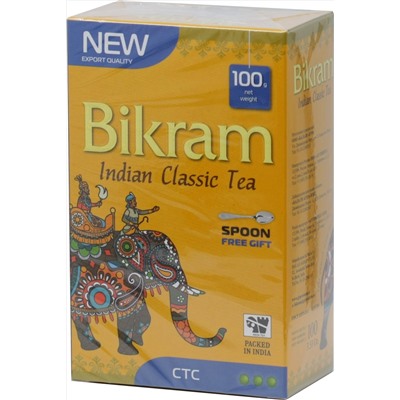 Bikram. Черный СТС + ложка 100 гр. карт.пачка