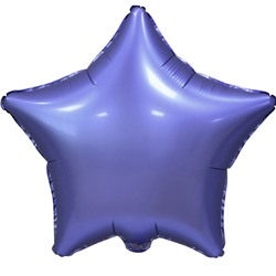 В0385-9 Шар звезда 46см фиолетовый