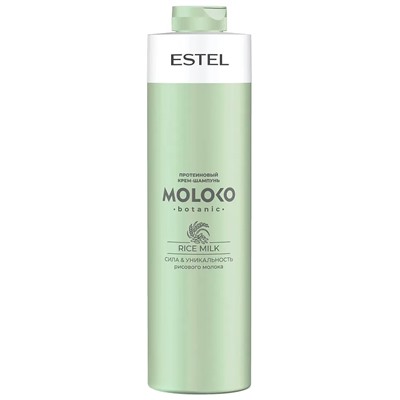 Протеиновый крем-шампунь для волос ESTEL Moloko botanic 1000 мл