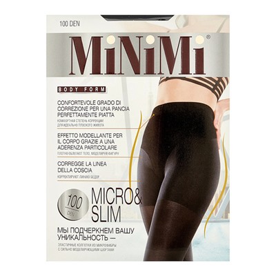 Колготки MiNiMi Micro&Slim 100 den (nero, 3)
