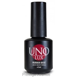 Базовое покрытие для гель-лака Rubber Base Uno Lux 15 ml