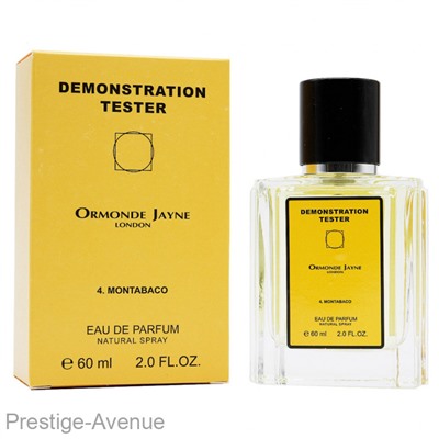 Тестер Ormonde Jayne 4. Montabaco edp unisex 60 ml (экстра-стойкий)