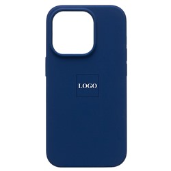 Чехол-накладка [ORG] Soft Touch для "Apple iPhone 14 Pro" (dark blue) (212194)