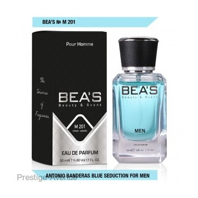 Beas M201 Antonio Banderas Blue Seduction Men edp 50 ml