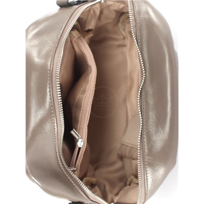 Рюкзак жен натуральная кожа GU 2033-6607  (сумка change),  1отд,  4внут+3внеш/карм,  капучино 258538
