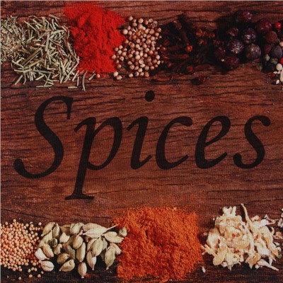 Набор ковриков для кухни Этель "Spices" 2 шт, 40х60 см, 40х120 см