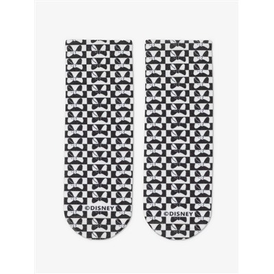 Носки женские CONTE Укороченные носки с хлопком «Black&white» ©Disney