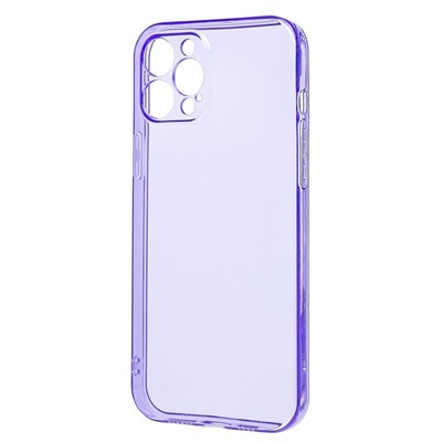 Чехол-накладка - SC344 для "Apple iPhone 12 Pro Max" (transparent/violet) (232049)