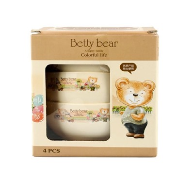 Набор детской посуды "Betty bear"