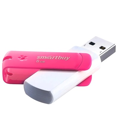 Флэш накопитель USB  8 Гб Smart Buy Diamond (pink)