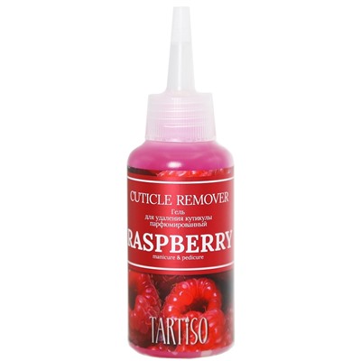 TARTISO Cuticle Remover  Гель для удаления кутикулы парфюмированный RASPBERRY 100 мл