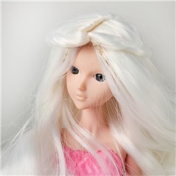 Волосы для кукол «Волнистые с хвостиком» размер маленький, цвет 60