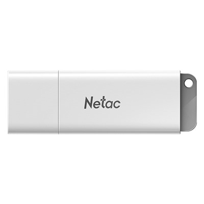 Флэш накопитель USB 32 Гб Netac U185 с LED индикатором 3.0 (white)