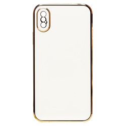 Чехол-накладка - SC301 для "Apple iPhone X/iPhone XS" (white) (208177)