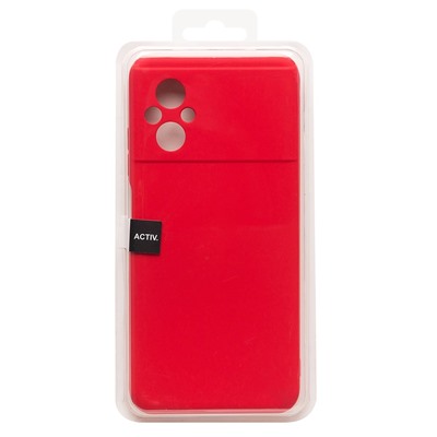 Чехол-накладка Activ Full Original Design для "Xiaomi Poco M5" (red) (212422)