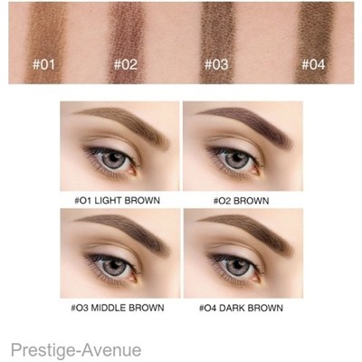 Карандаш для бровей O.TWO.O Eyebrow Pencil (арт. 9991)