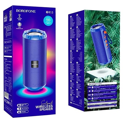 Портативная акустика Borofone BR15 (blue)