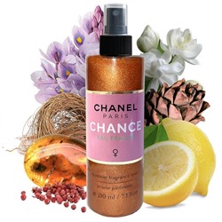 Парфюмированный спрей для тела с шиммером Chanel Chance Eau Fraiche