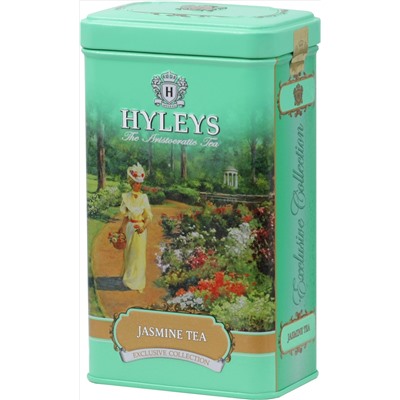 HYLEYS. Exclusive. Зеленый с жасмином 100 гр. жест.банка