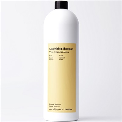 Питательный шампунь для сухих и тусклых волос Back Bar Nourishing Shampoo №02 Farmavita 1000 мл