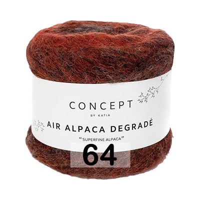 Пряжа Concept Air Alpaca Degrade