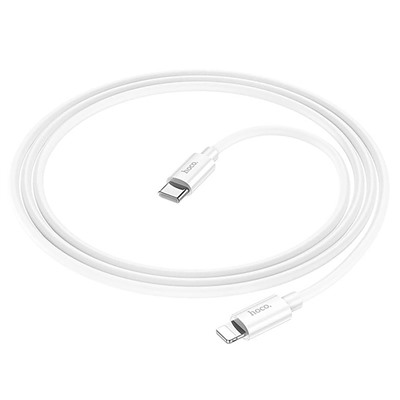 Кабель Type-C - Apple lightning Hoco X87 Magic PD 20W 100см 3A  (white)