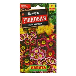 Семена цветов Примула "Ушковая", смесь окрасок, Мн, 0,02 г