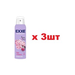 EXXE Дезодорант спрей 150мл Powder touch Пудра и нежность жен 3шт