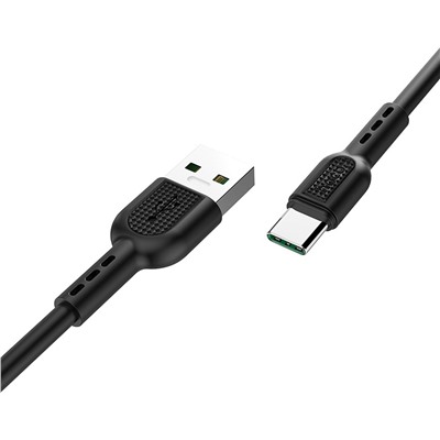 Кабель USB - Type-C Hoco X33 5A Surge  100см 5A  (black)