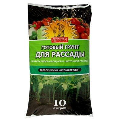 Грунт "Сам себе Агроном" для рассады, 10 л