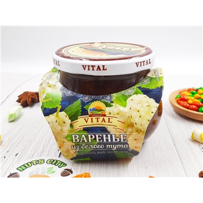 Варенье из белого тута "Vital" 430гр