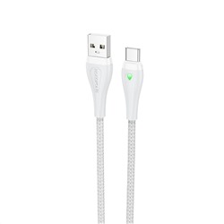 Кабель USB - Type-C Borofone BX100 Advantage  100см 3A  (gray)