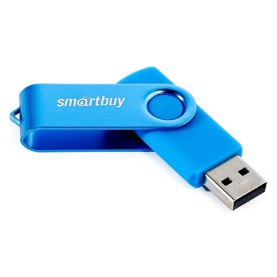 Флэш накопитель USB 64 Гб Smart Buy Twist (blue)